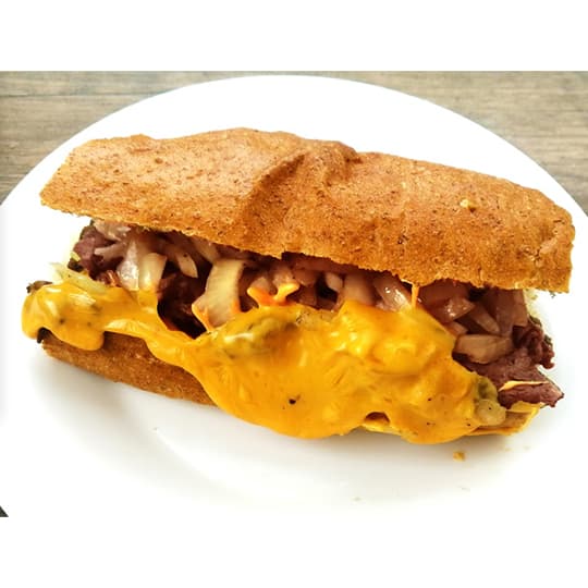 Hawaiian Cheese Steak Sand