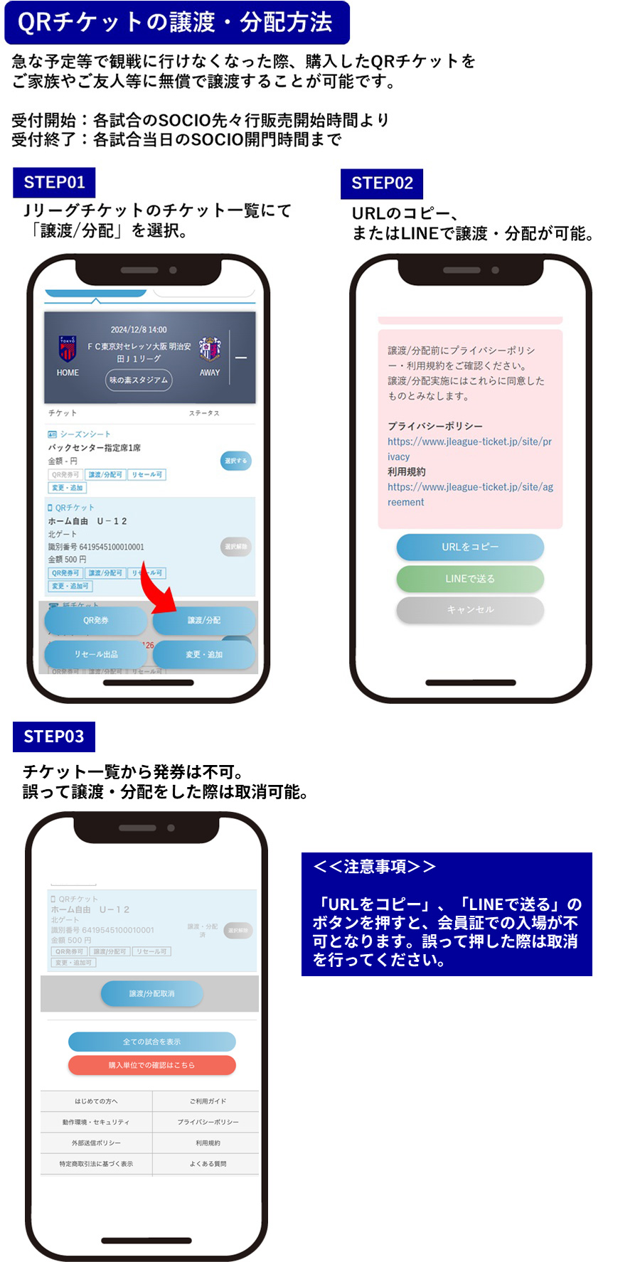 Method for Transfer and Distribution of QR Tickets