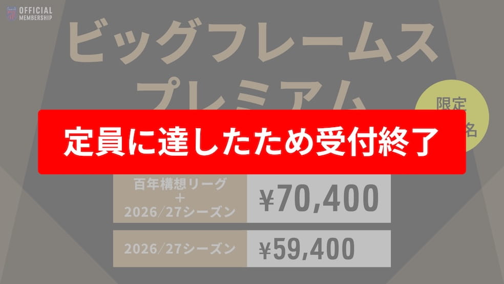 Big Frames Premium 限量500名，送上带亲笔签名的豪华礼品等尊贵特典！